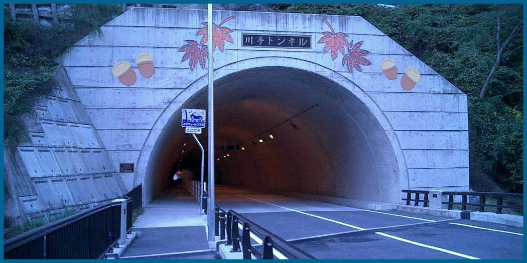 トンネルのメロディーロード